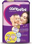 Canbebe 2 Beden Mini 12 Adet Deneme Paketi Bebek Bezi