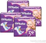 Canbebe 3 Beden Midi 116 Adet Bebek Bezi