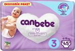 Canbebe 3 Numara Midi 45'li Bebek Bezi