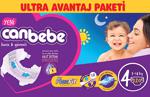 Canbebe 4 Numara Maxi 120'li Aylık Paket Bebek Bezi