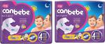 Canbebe 4 Numara Maxi 40 Adet 2'li Paket Bebek Bezi