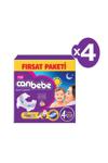 Canbebe 4 Numara Maxi 60'lı 4 Paket Bebek Bezi