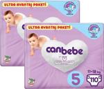 Canbebe 5 Numara Junior 110'lu 2 Paket Bebek Bezi