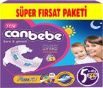Canbebe 5 Numara Junior 66'lı Süper Fırsat Paketi Bebek Bezi