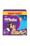 Canbebe 6 Numara Extra Large 36'lı 4 Paket Bebek Bezi