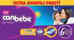 Canbebe 6 Numara Extra Large 72'li Ultra Avantaj Paketi Bebek Bezi