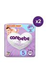 Canbebe Bebek Bezi 5 Beden / Junior Aylık Ekonomik Paket 240 Adet