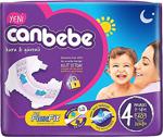 Canbebe Çocuk Bezi 4 Numara 7-18 Kg 30 Adet