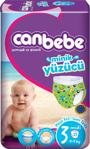 Canbebe Minik Yüzücü 3 Numara 4-9 kg 13'lü Mayo Bebek Bezi