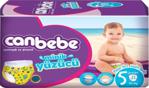 Canbebe Minik Yüzücü 5 Numara 12+ kg 11'li Mayo Bebek Bezi