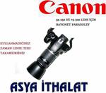 Canon 75-300Mm Lens Için Et-60 Parasoley Lens Hood Güneşli̇k