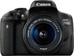 Canon Eos 750D + 18-55 Mm Lens Dijital Slr Fotoğraf Makinesi