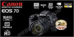 Canon Eos 7D + 18-135 Mm Lens Dijital Slr Fotoğraf Makinesi