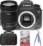 Canon EOS 7D Mark II + 18-135 mm Lens Dijital SLR Fotoğraf Makinesi