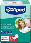 Canped Bağlamalı Hasta Bezi Anatomik Large 8Li