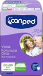 Canped Yatak Koruyucu Örtü 60 X 90 10'Lu 1 Paket