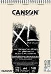 Canson Xl Dry Mix Media Naturel Sand Paper Spiralli Defter 40 Yaprak 160G 21X29,7