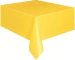 Cansüs Plastik Masa Örtüsü Sarı Kullanat, 120X180 Cm