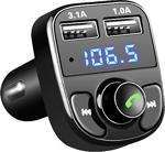 Car X8 Araç Fm Transmitter Bluetooth Usb Mp3 Sd Kart Çakmaklık Girişli Oto Müzik Çalar Kiti Kablosuz