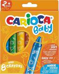 Carioca Baby Wild Crayons Jumbo 8 Renk Pastel Boya