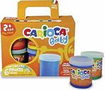 Carioca Baby Yıkanabilir 6'Lı Parmak Boyası