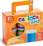 Carioca Bebek Yıkanabilir Parmak Boyası - 6 Renk X 80 Gr