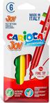 Carioca Joy Süper Yıkanabilir Keçeli Boya Kalemi 6\'lı