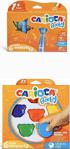 Carioca Jumbo Süper Yıkanabilir Keçeli Boya Kalemi 6Lı & Baby Teddy Crayons 6Lı