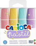 Carioca Pastel Renk İşaretleme Kalemi 4'Lü