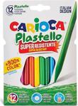 Carioca Plastello Elleri Kirletmeyen Yıkanabilir 12 Renk Pastel Boya