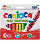 Cari̇oca Wax Maxi Yikanabi̇li̇r Pastel Boya Kalemi̇ 12Li̇