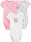 Carter'S Layette Kız Bebek 3'Lü Body