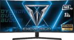 Casper Excalibur M.E34Wqhd-G 34" 1Ms Wqhd Freesync Curved Oyuncu Monitörü