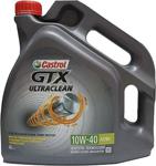 Castrol Gtx Ultraclean 10W-40 4 Litre Benzin-Lpg-Dizel Motor Yağı ( 2022 Üretim )