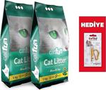 Catfun Kedi Kumu Marsilya Sabunu Kokulu 5 Kg X 2 Adet +Lazer Hediyeli