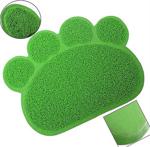 Catmat Pati Desenli Kedi Paspası Yeşil 60X45Cm