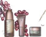 Caudalie Resveratrol Lift Set - Instant Firming Serum 30 Ml + Firming Eye Gel Cream 5 Ml + Firming C