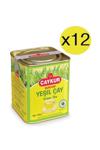 Çaykur Burcum Yeşil Çay 100 gr 12'li Paket Bitki Çayı