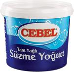 Cebel Tam Yağlı Süzme Yoğurt Kova 10 Kg