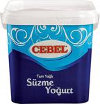 Cebel Tam Yağlı Süzme Yoğurt Kova 5 Kg