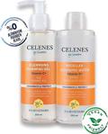 Celenes Sea Buckthorn Yüz Temizleme Seti İkisi Bir Arada Yağlı Ve Karma Ciltler 250 Ml + 250 Ml