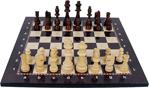 Checkmate Lüks Ağaç Ahşap Satranç Takımı Seti Ahşap Figür Dama Üstün Kalite