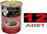 Chefs Choice Tahılsız Balık ve Sebze Ezme Kedi Konserve 400 Gr 12 ADET