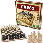 Chess Ahşap Satranç Oyunu Ay Yıldızlı Şah 30 X 30 Cm