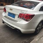 Chevrolet Cruze Abs Plastik Bagaj Üstü Spoyler-Spoiler