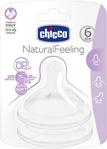 Chicco Natural Feeling Akış Ayarlı 6 Ay+ Biberon Emziği