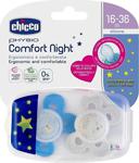 Chicco Physio Comfort Silikon Emzik 16-36 Ay Erkek 2Li