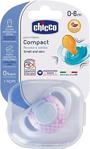 Chicco Physio Compact 0-6 Ay Kauçuk Tekli Emzik