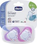 Chicco Physio Compact Silikon 6-12 Ay 2'Li Emzik