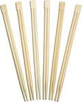 Chopstick Çin Çubuğu Bambu Kağıtsız 5 Çift 24 Cm